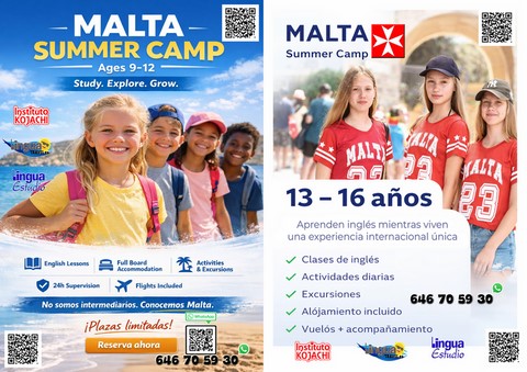 ACADEMIA DE INGLÉS summer camp in Malta